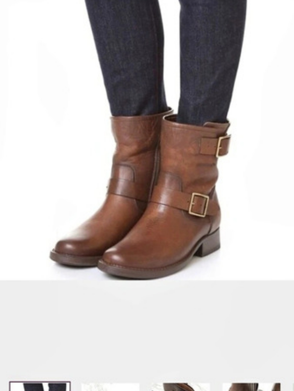 Frye Vicky Engineer Boots Chocolate Brown Side Zipper Combat Moto Boots